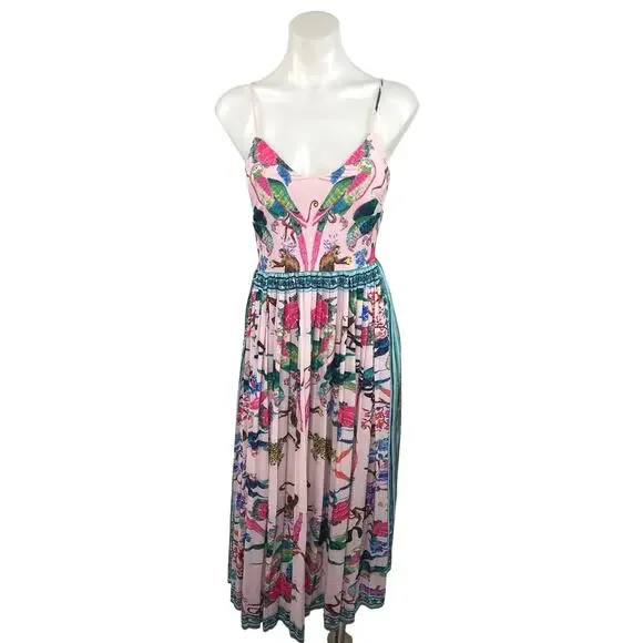 green halter midi dress LINDSAY HALTER NECK MIDI DRESS-CHATEAU M